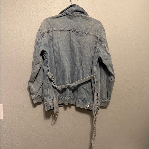 Oversized denim jacket - Picture 3 of 3